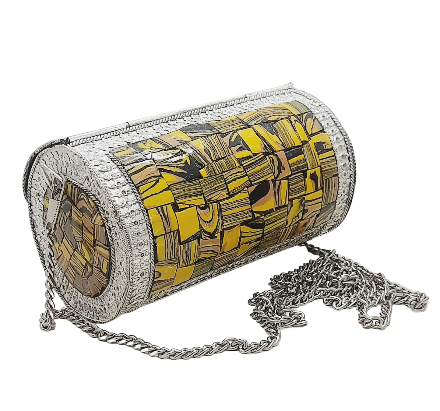 Trend Overseas Small Size Handmade Metal Bag Coin Purse Ethnic Bridal kids Bag party clutch