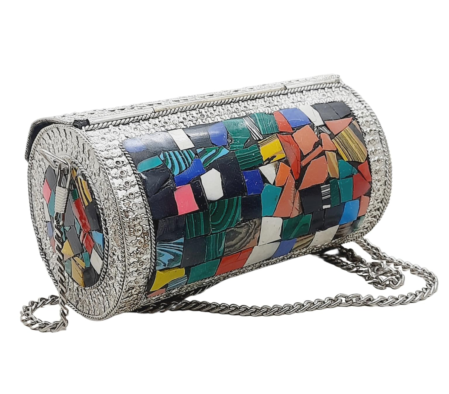 Trend Overseas Small Size Handmade Metal Bag Coin Purse Ethnic Bridal kids Bag party clutch