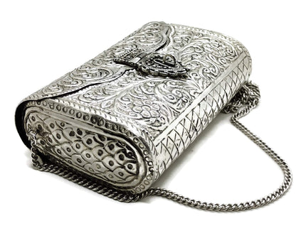 Trend Overseas Brass Metal Bag Purse Vintage Style Brass Purse antique clutch Ethnic clutch Handmade Women metal clutch Bag