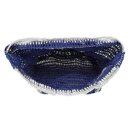 Trend Overseas Handwoven Crochet Shoulder Bag - Exquisite Workmanship, Perfect for Daily Use, Beach, Shopping, and Travel