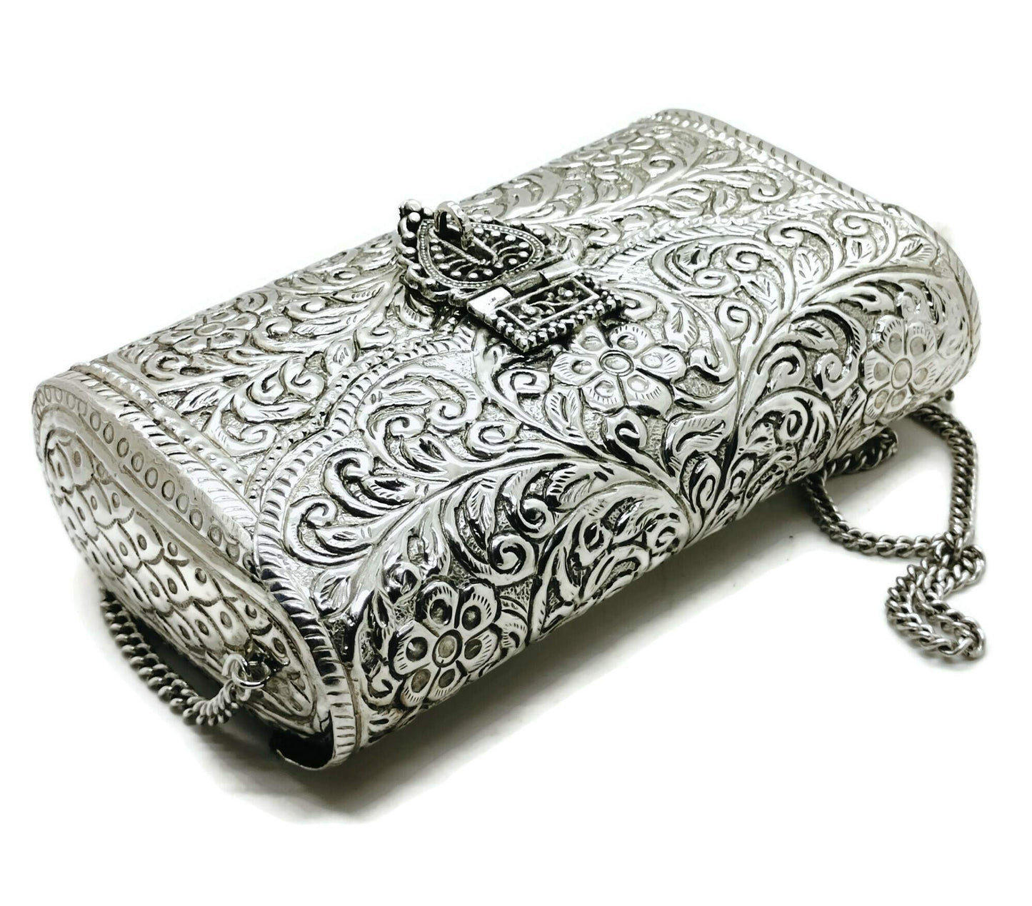 Trend Overseas Brass Metal Bag Purse Vintage Style Brass Purse antique clutch Ethnic clutch Handmade Women metal clutch Bag