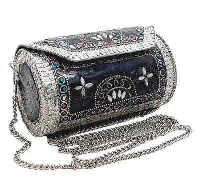 Trend Overseas Small Size Handmade Metal Bag Coin Purse Ethnic Bridal kids Bag party clutch