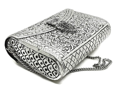 Trend Overseas Brass Metal Bag Purse antique clutch Ethnic clutch Handmade Women metal clutch Bag