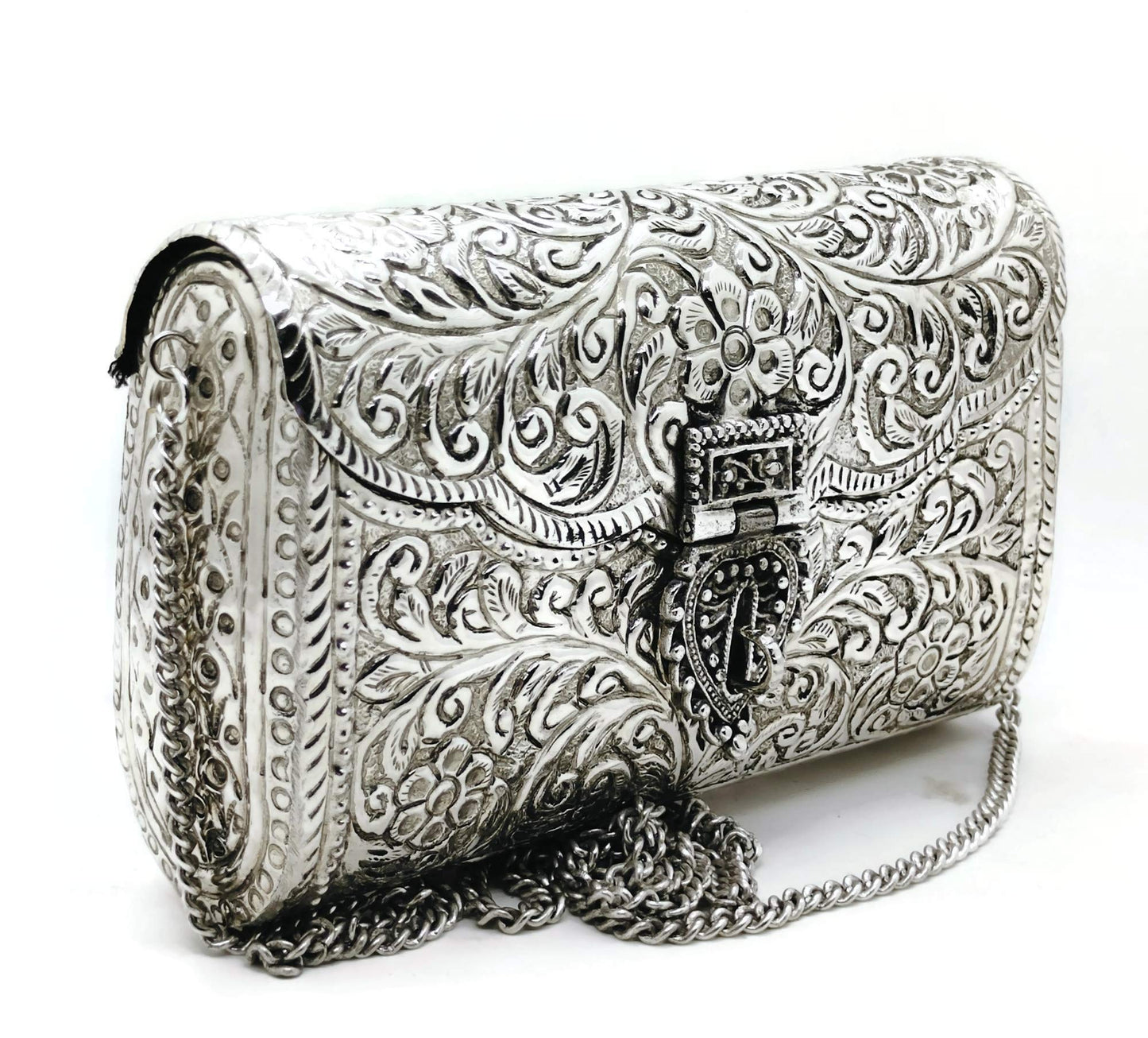 Trend Overseas Brass Metal Bag Purse Vintage Style Brass Purse antique clutch Ethnic clutch Handmade Women metal clutch Bag