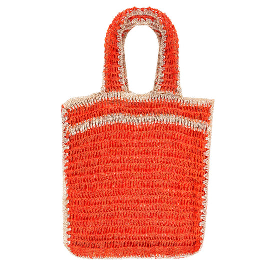 Trend Overseas Handwoven Crochet Shoulder Bag - Exquisite Workmanship, Perfect for Daily Use, Beach, Shopping, and Travel