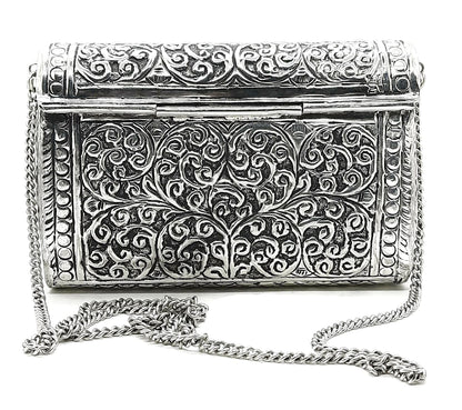 Trend Overseas Brass Metal Bag Purse antique clutch Ethnic clutch Handmade Women metal clutch Bag