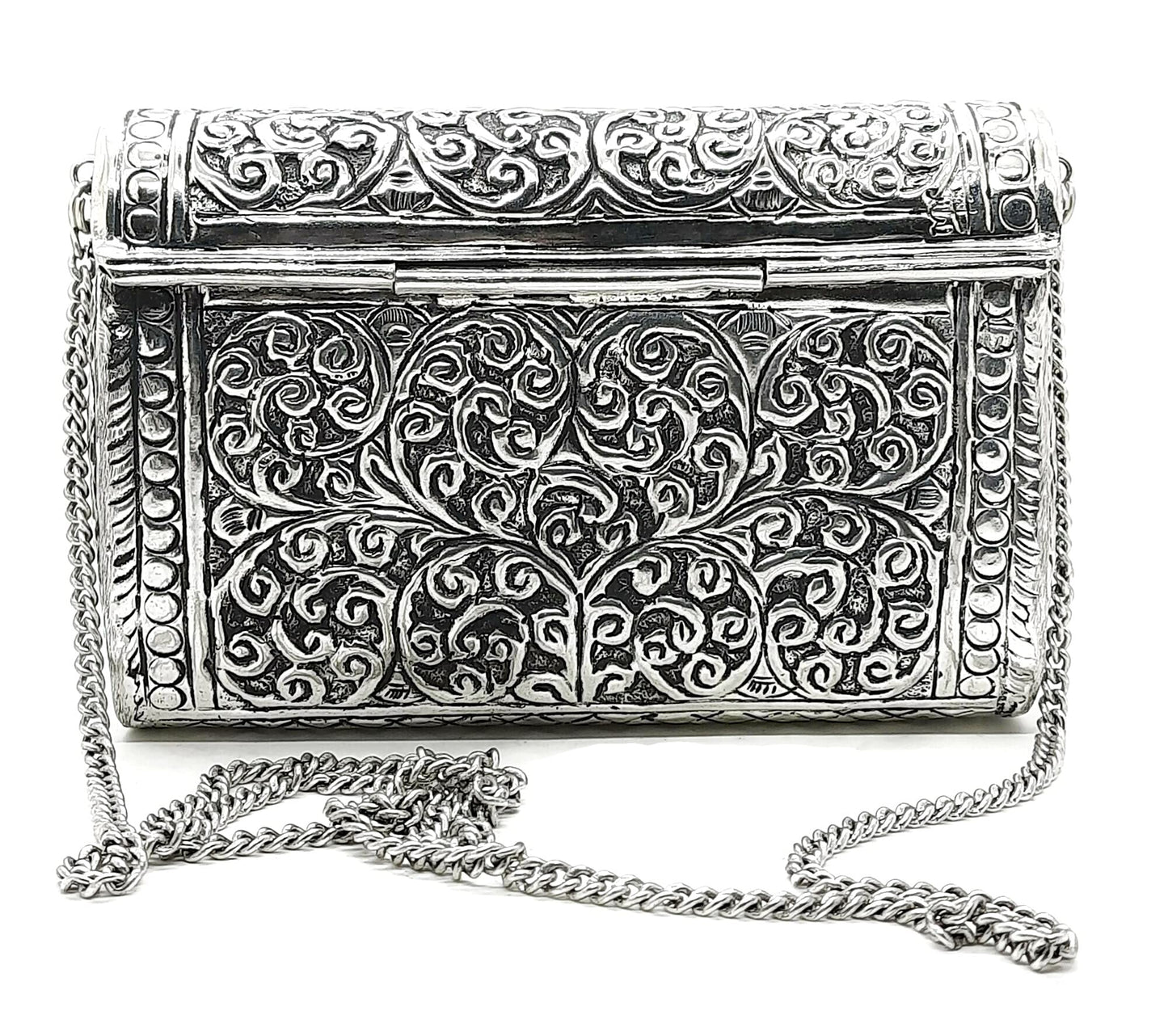 Trend Overseas Brass Metal Bag Purse antique clutch Ethnic clutch Handmade Women metal clutch Bag